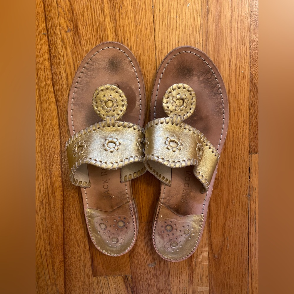 Jack Rogers flip flop sandals
